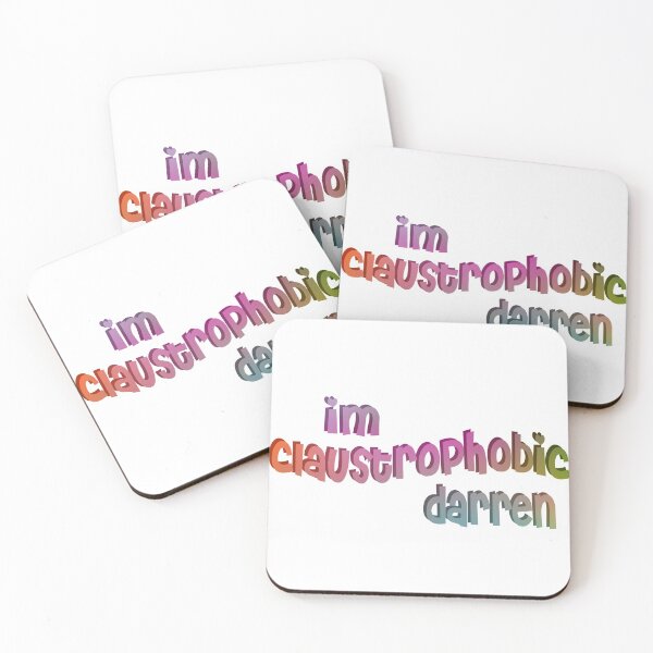 Item preview, im claustrophobic darren designed and sold by tiredninny.