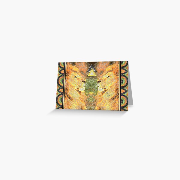 Lion's Gate Transformational Portal 2020 Greeting Card