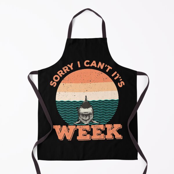 Item preview, Sorry I Can't It's Shark Week designed and sold by Mariano Topno.