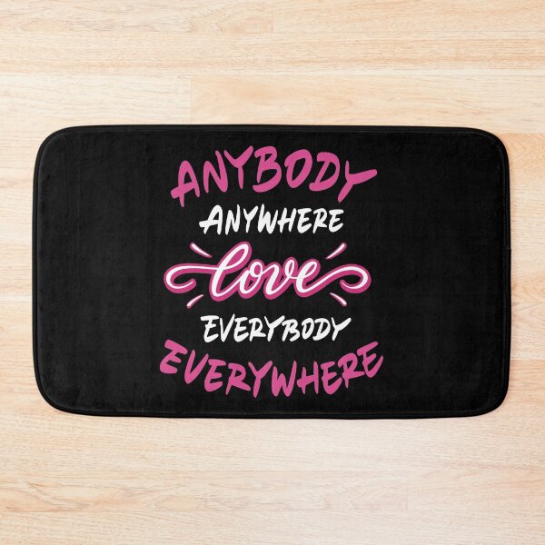 Item preview, Anybody anywhere love everybody everywhere designed and sold by Zagach Letters.