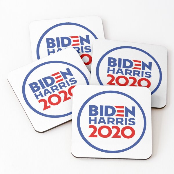 Joe Biden Kamala Harris 2020 Coasters (Set of 4)