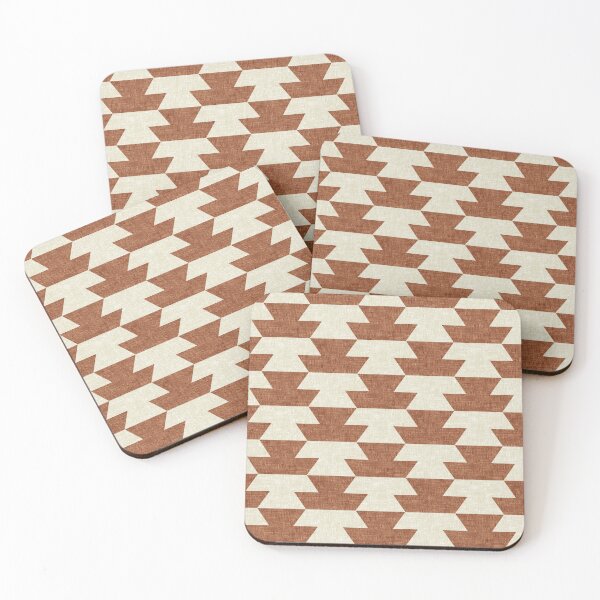 Item preview, geometric aztec - burnt orange designed and sold by littlearrow.
