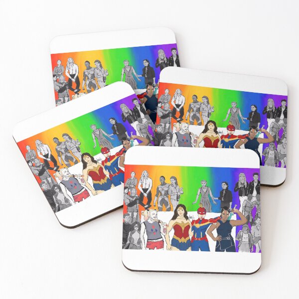 Item preview, Sapphic heroes designed and sold by Shipperofstuff.