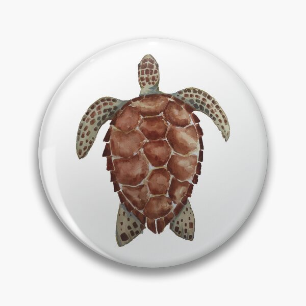 Item preview, Hawksbill Turtle Watercolour designed and sold by KalilArt.