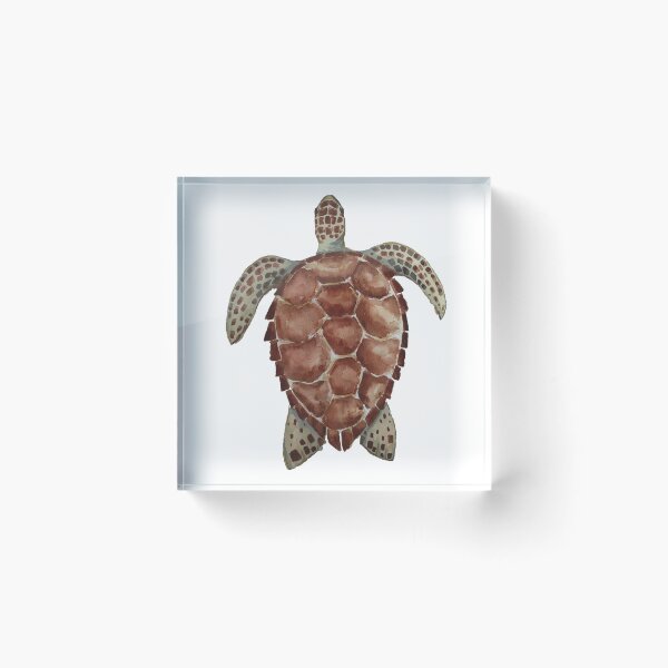 Item preview, Hawksbill Turtle Watercolour designed and sold by KalilArt.