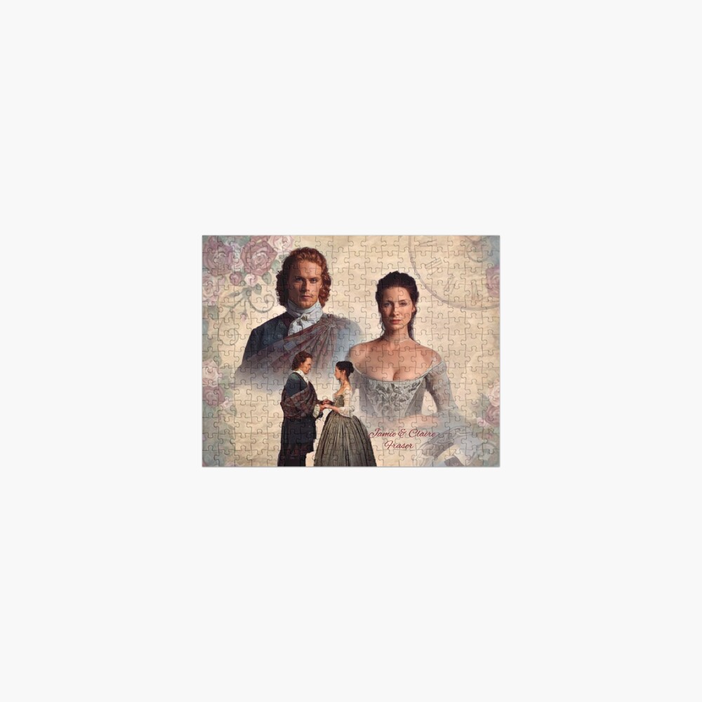 Jamie and Claire Fraser/Outlander Wedding Jigsaw Puzzle