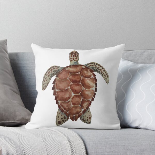 Item preview, Hawksbill Turtle Watercolour designed and sold by KalilArt.