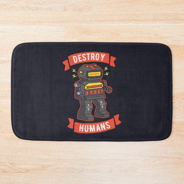 Item preview, Destroy Humans Evil Killer Robot designed and sold by petestyles.
