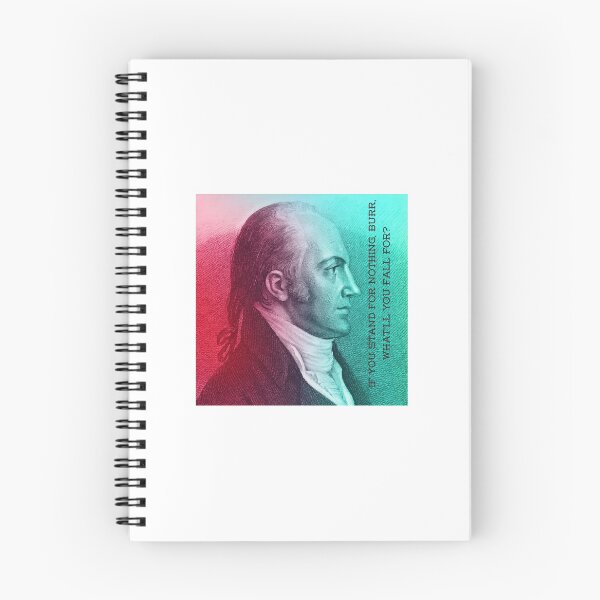 Artikelvorschau, Aaron Burr: Wenn Sie für nichts von Hamilton stehen entworfen und verkauft von laurabwrites.