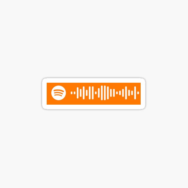 Rocky Top Spotify Code Sticker