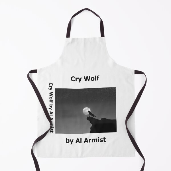 Item preview, cry wolf book title pun designed and sold by 6059.