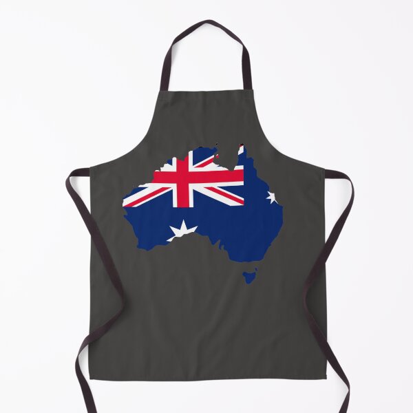 Item preview, Australian Flag Map designed and sold by REApparelCo.