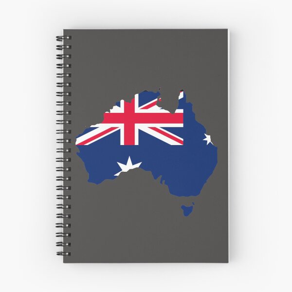 Item preview, Australian Flag Map designed and sold by REApparelCo.