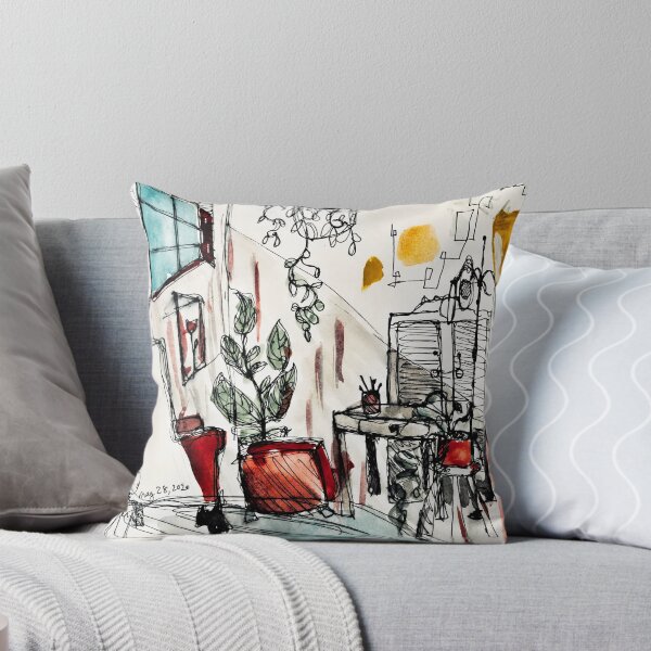 Item preview, Pen Sketched Room designed and sold by Beth Rose.