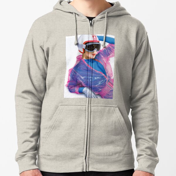 Item preview, Retro 80s Ski Sport Fashion Woman Airbrush designed and sold by Retro80sArt.