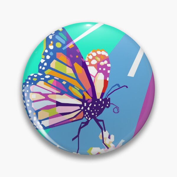 Item preview, butterfly butterflies pop art designed and sold by NovalID.