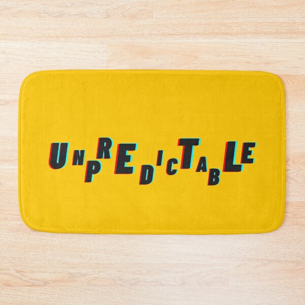Item preview, Unpredictable, Glitch Design designed and sold by The Athletic  Mindset.