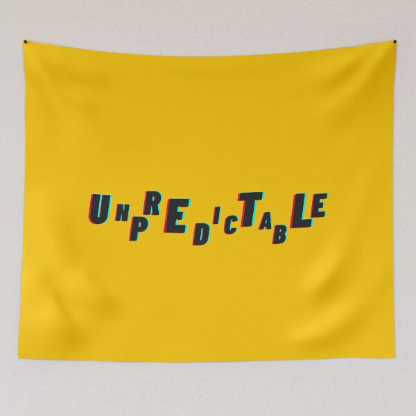 Item preview, Unpredictable, Glitch Design designed and sold by The Athletic  Mindset.