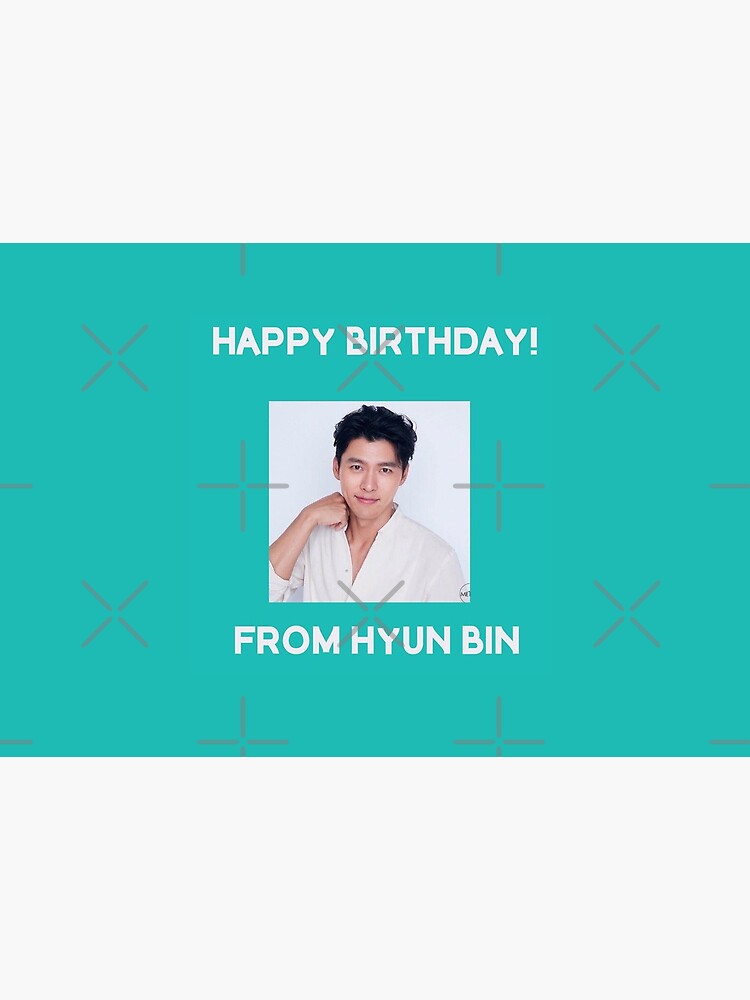Happy Birthday From Hyun Bin by kpopkdramamerch