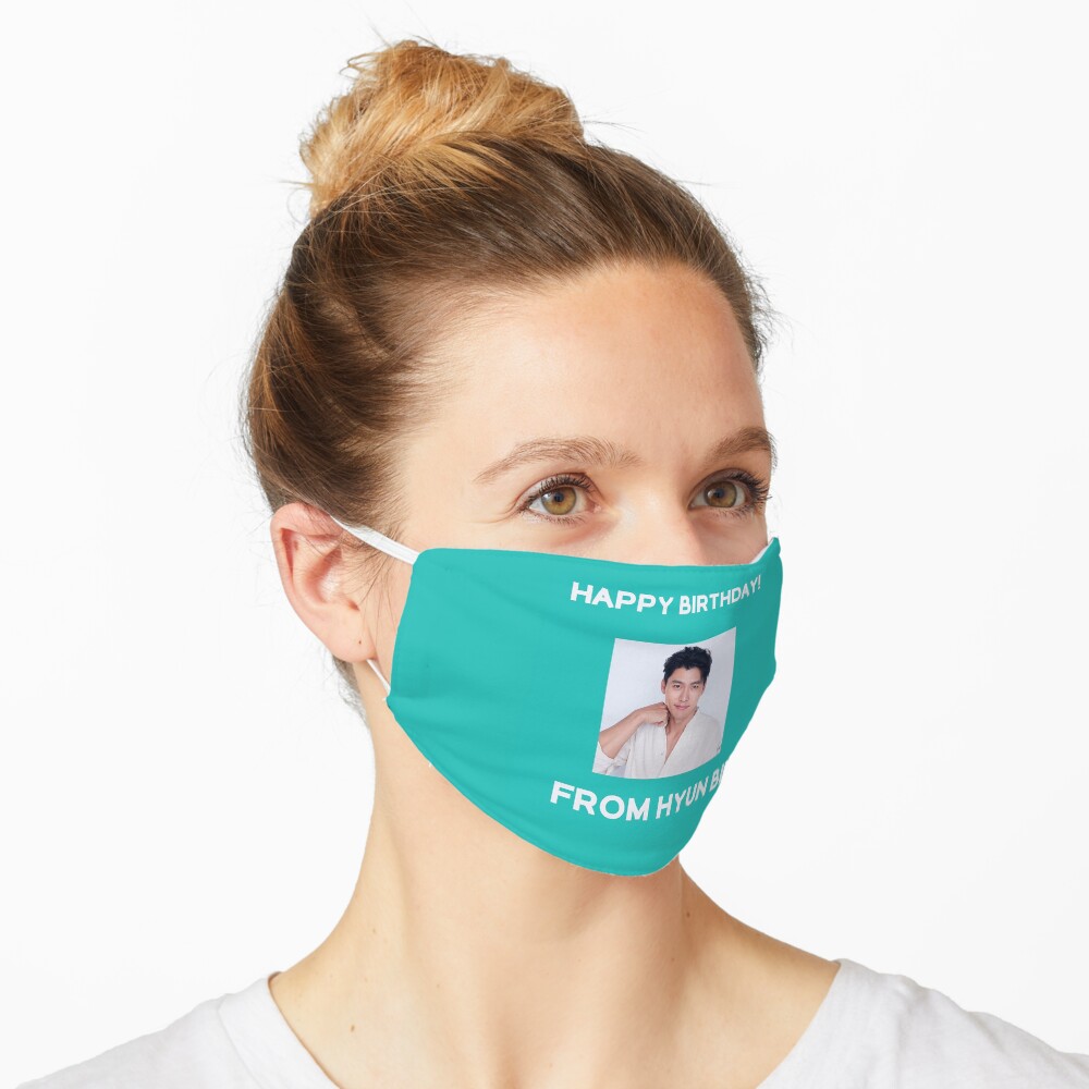 Happy Birthday From Hyun Bin Mask