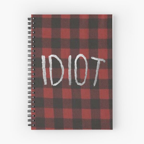 Item preview, IDIOT (Red Flannel) designed and sold by jellyelly.
