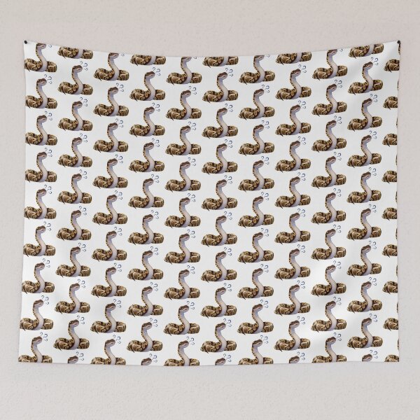 Item preview, Confused Python designed and sold by Burning Bee Illustration.