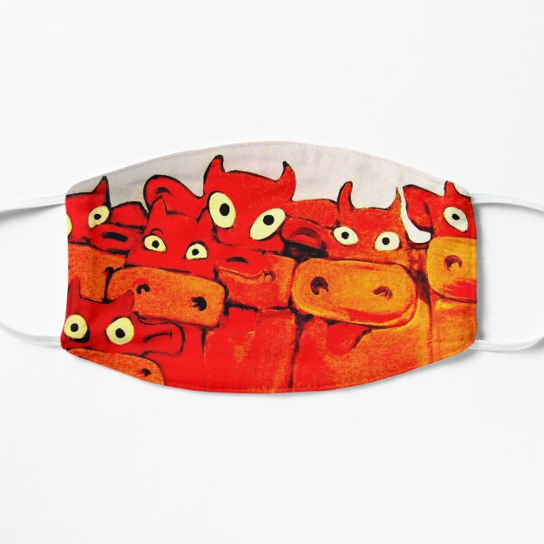 COWS GALORE Flat Mask
