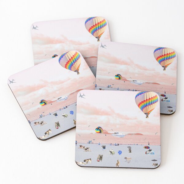 Item preview, gorgeous pug beach great for pug lovers designed and sold by whitedove457.