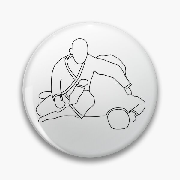 Item preview, BJJ illustration - BJJ Omoplata designed and sold by AJ-DesignCo.