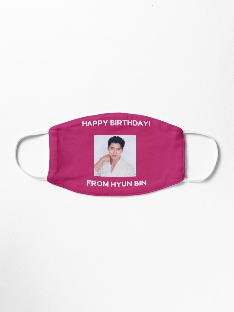 Alternate view of Happy Birthday From Hyun Bin Mask