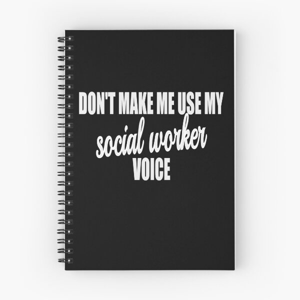 Item preview, Funny Social Worker Gift  designed and sold by jpjournals.