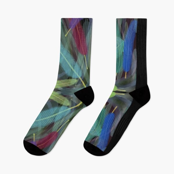 Item preview, Abstract Feathers Reflection Pattern designed and sold by StarWerks.