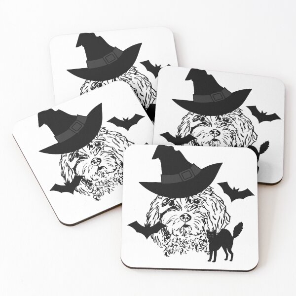 Item preview, Halloween goldendoodle designed and sold by NinaBetterNot.