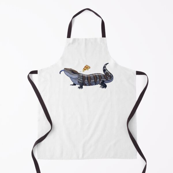 Item preview, Blue Tongued Skink Wants Pizza designed and sold by Burning Bee Illustration.
