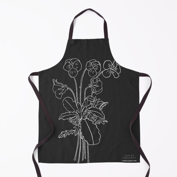 Item preview, Violet February Birth Flower in Black designed and sold by canary-jane.