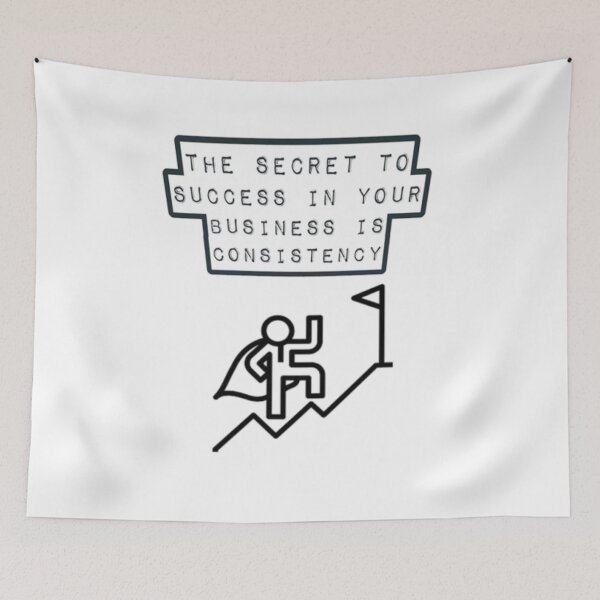 Item preview, the secret to success in your business is consistensy  designed and sold by ibrastore.