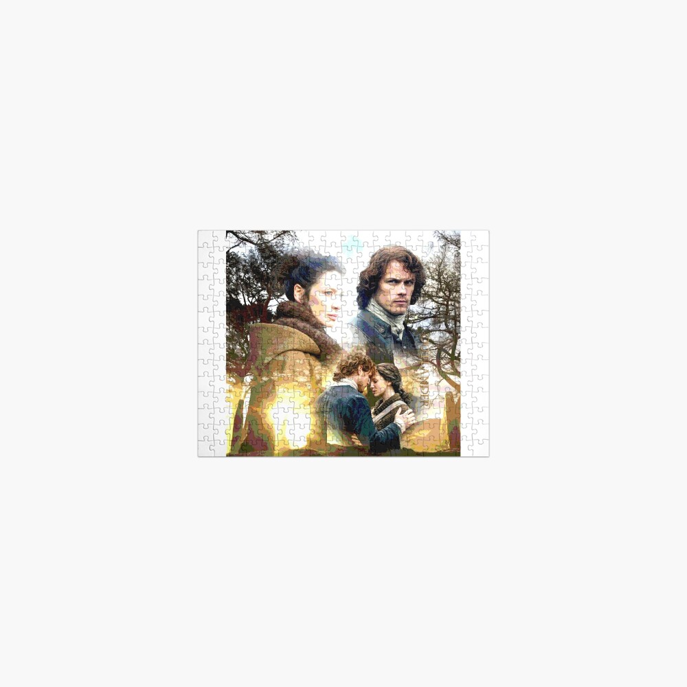 Jamie and Claire Fraser/The Light of Love Jigsaw Puzzle