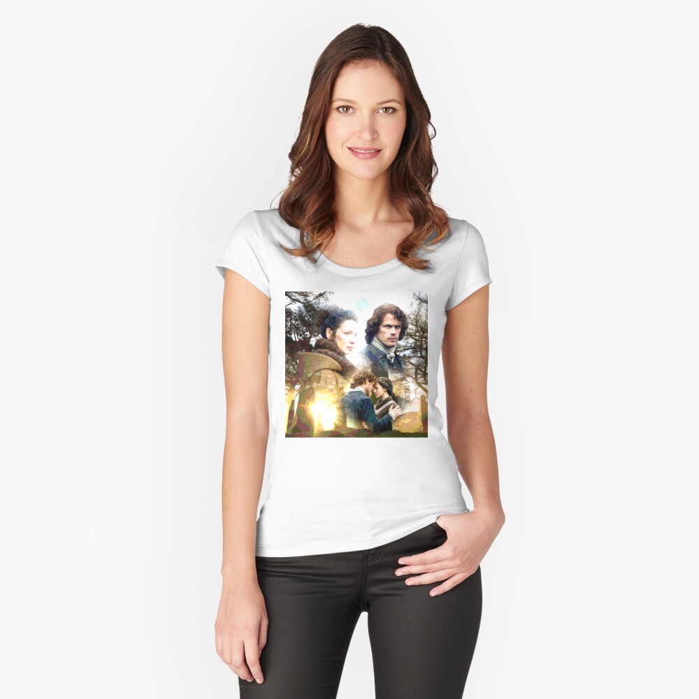 Item preview, Fitted Scoop T-Shirt designed and sold by Sassenach616.