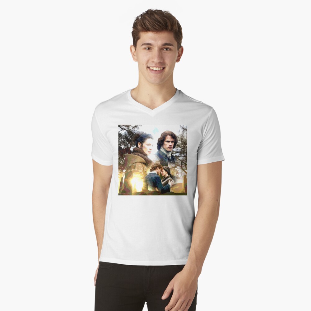 Item preview, V-Neck T-Shirt designed and sold by Sassenach616.