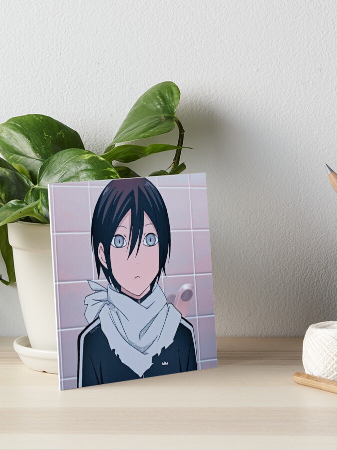 Classic Adventure Anime Noragami Character Yato Funny Design | Art Board  Print