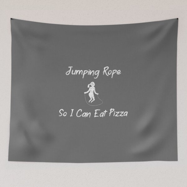 Item preview, Jumping Rope So I Can Eat Pizza designed and sold by EricJP.