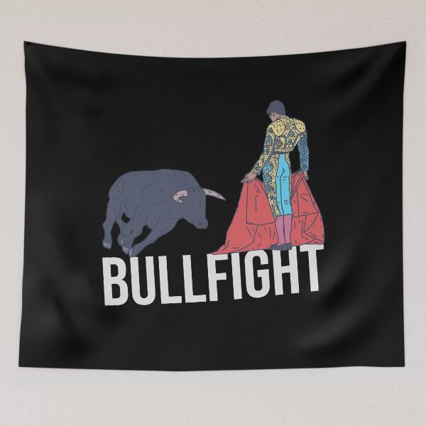 Item preview, Bullfighting - Bullfight Text - Matador and Bull designed and sold by DeWinnes.