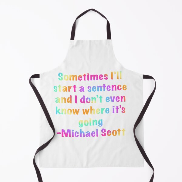 Item preview, Michael Scott Quote designed and sold by dolphin1128.