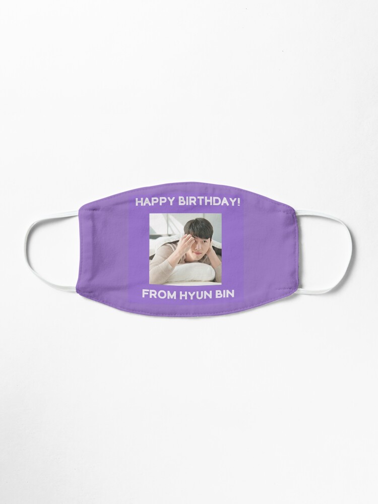 Alternate view of Happy Birthday From Hyun Bin Mask