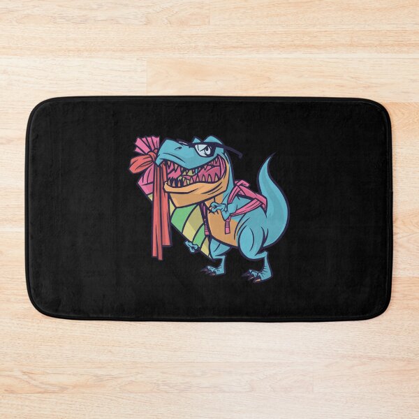Item preview, back to school t-rex  designed and sold by pirminio.