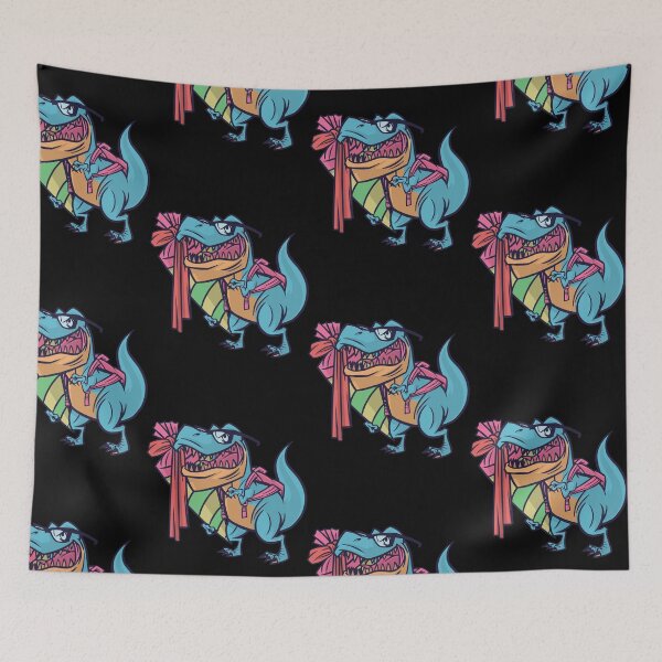 Item preview, back to school t-rex  designed and sold by pirminio.