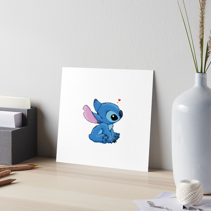 Stich hand-drawn Art Board Print for Sale by DevushkaStore