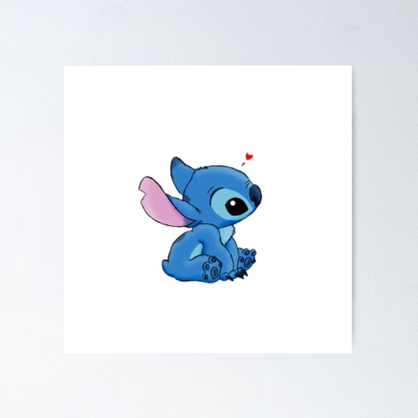 Cute Stitch Poster for Sale by Julia2Julia