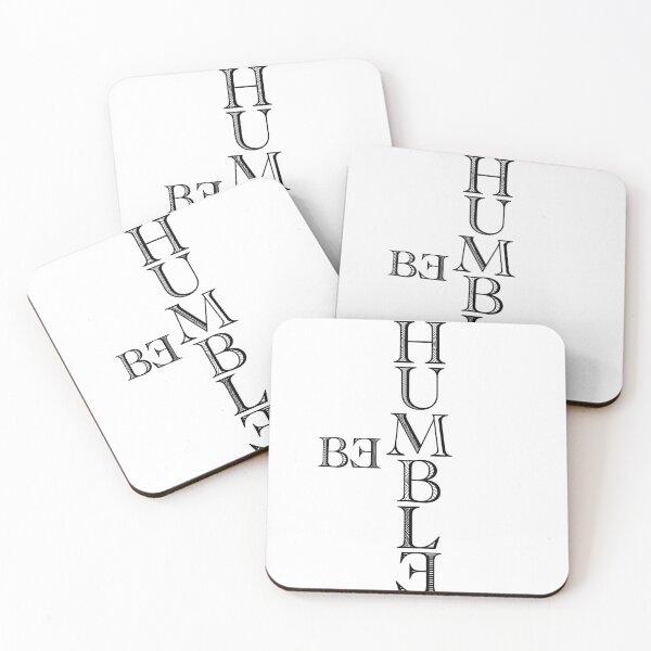 Item preview, Be Humble Black designed and sold by BoastyDesigns.