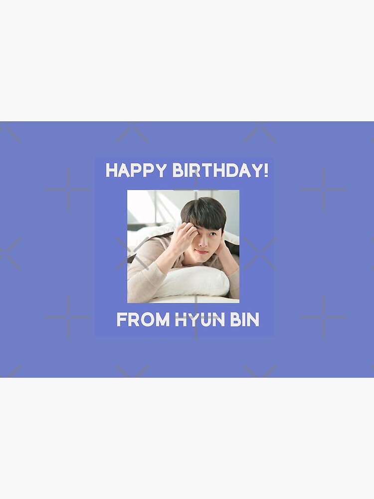 Happy Birthday From Hyun Bin by kpopkdramamerch